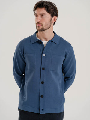 The Knitted Overshirt