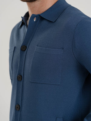 The Knitted Overshirt