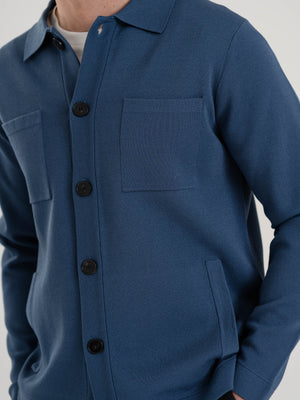 The Knitted Overshirt
