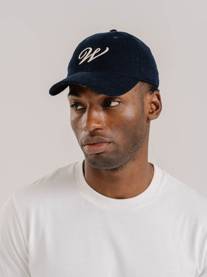 The W Embroidered Cord Cap