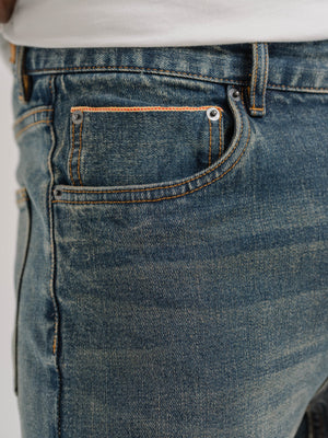 The 1755 Selvedge Jean Slim Green Tint