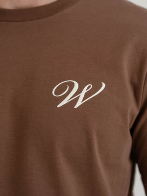 W Logo Printed T-Shirt