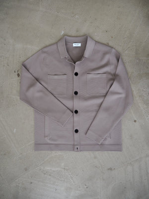 The Knitted Overshirt