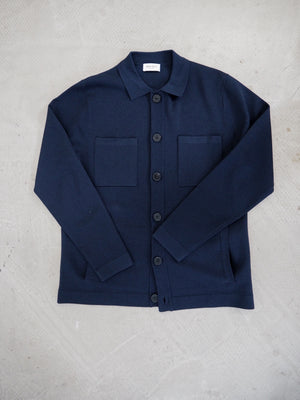 The Knitted Overshirt