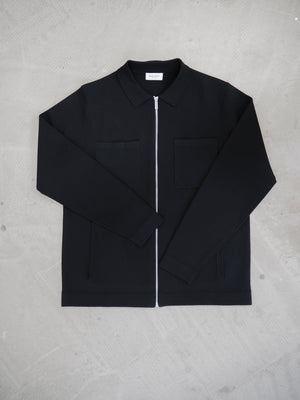 The Knitted Zip Overshirt