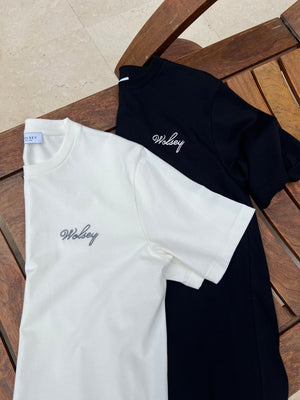 Signature Embroidered T-shirt