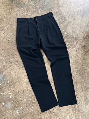 Seersucker Tapered Trousers