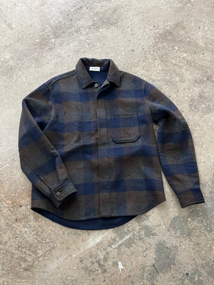 The Wool Check Overshirt