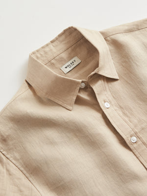 Short Sleeve Linen Shirt