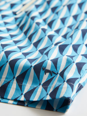 Elasticated Waist Printed Swimshort