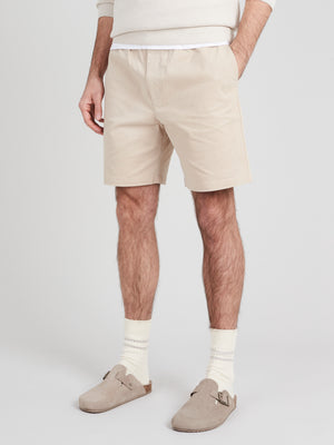 Elasticated Cotton Short