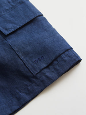 Linen Cargo Short