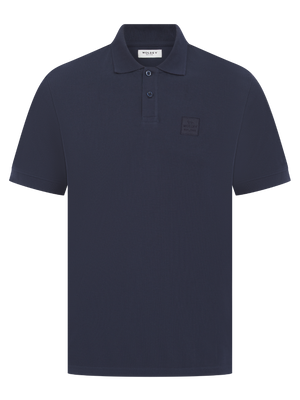 Branded Pique Polo