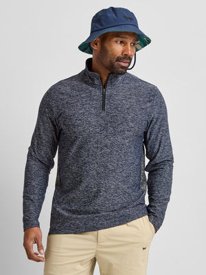 Panelled Quarter Zip Mid Layer
