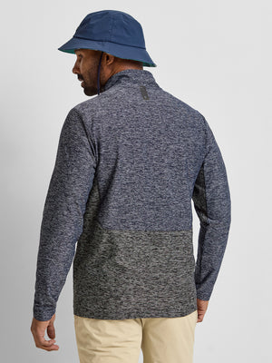 Panelled Quarter Zip Mid Layer