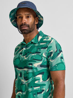 Golf Course Print Polo
