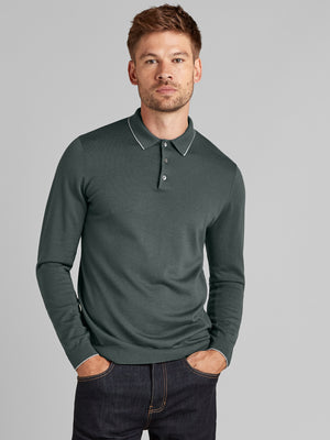 Super Fine Merino Wool Polo