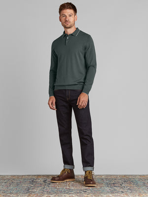 Super Fine Merino Wool Polo