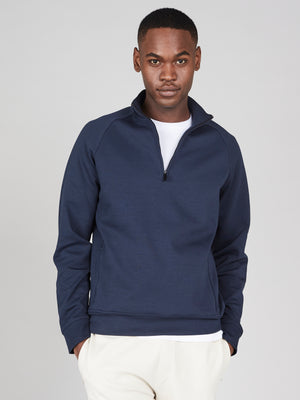 Premium Essentials Zip Neck Sweatshirt