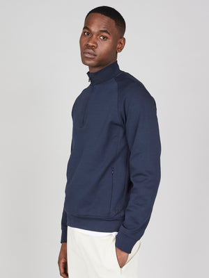 Premium Essentials Zip Neck Sweatshirt