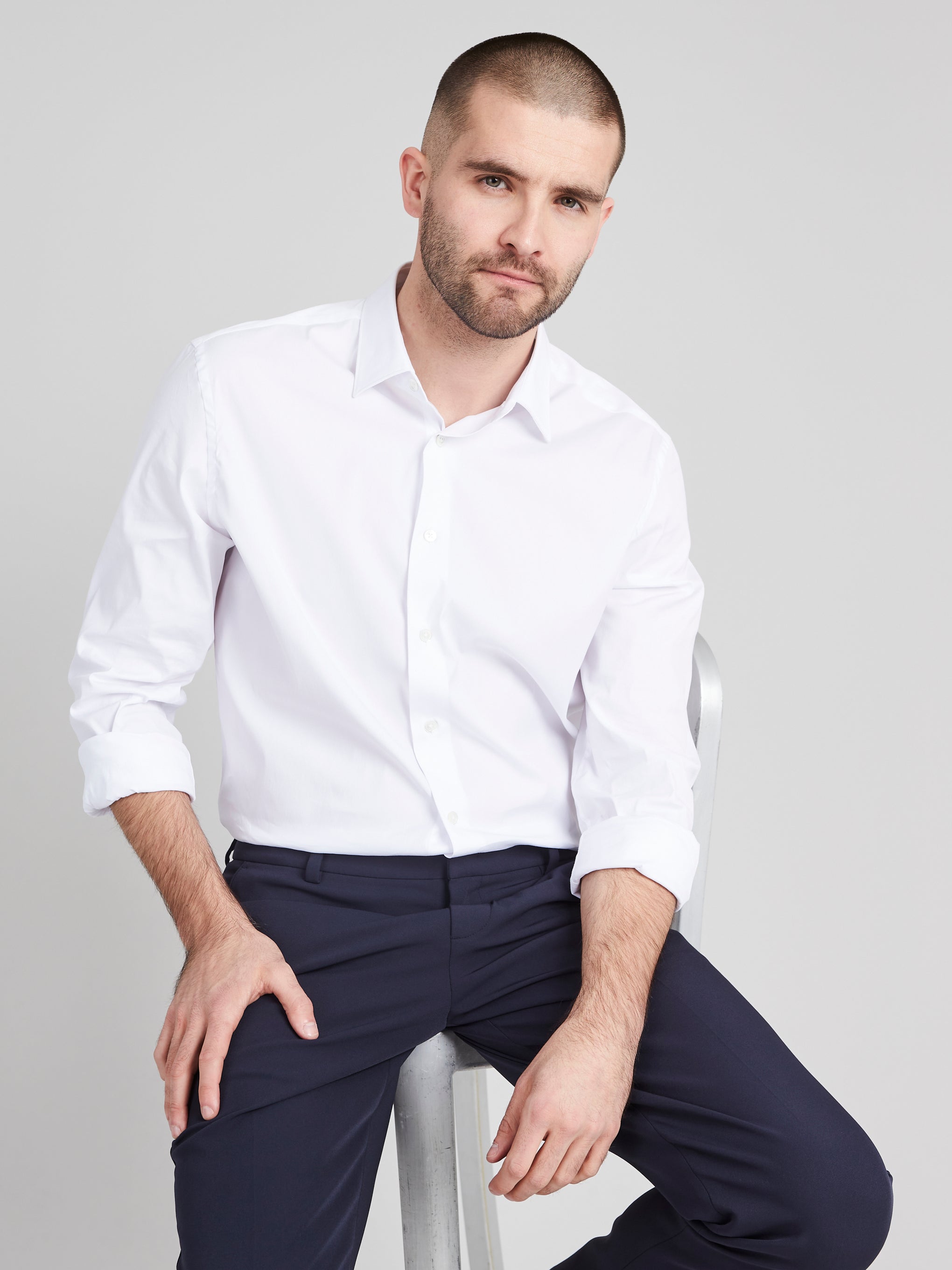 Smart Stretch Travel Shirt — Wolsey