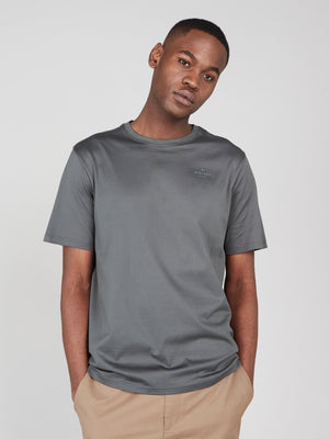 Chest Print Mercerised T-Shirt