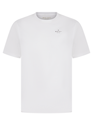 Chest Print Mercerised T-Shirt