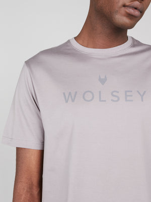 Logo Print Mercerised T-shirt