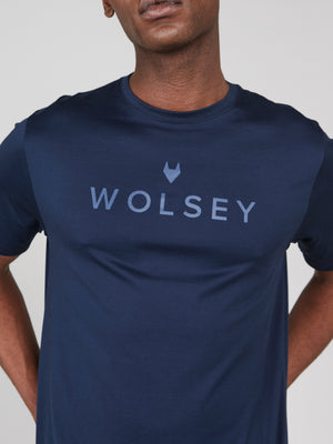Logo Print Mercerised T-Shirt