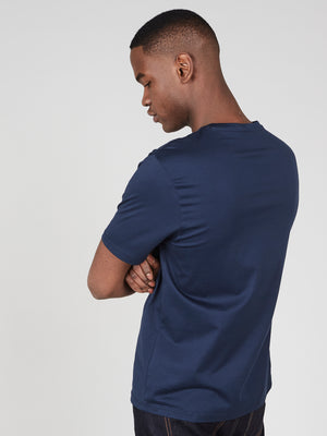 Logo Print Mercerised T-Shirt