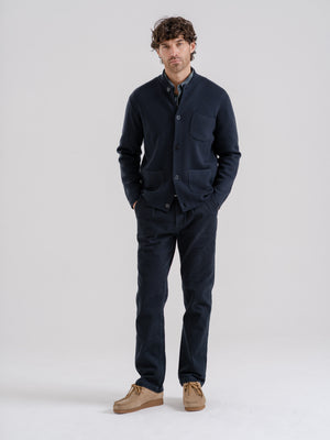 The Knitted Baseball Jacket