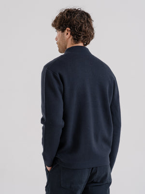 The Knitted Baseball Jacket