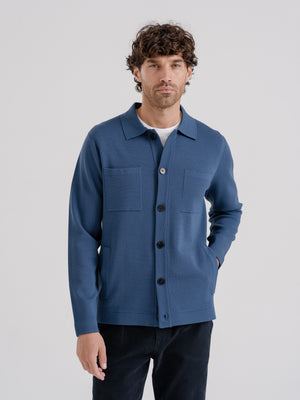 The Knitted Overshirt