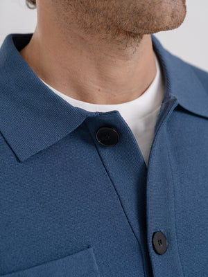 The Knitted Overshirt