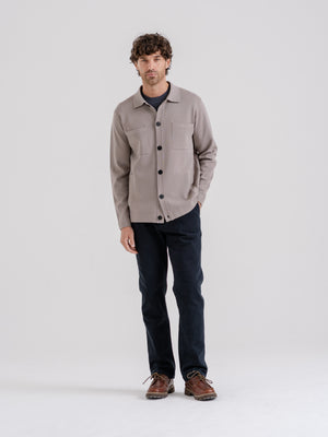 The Knitted Overshirt