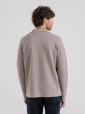 The Knitted Overshirt