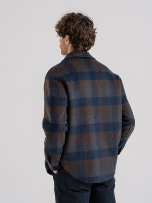 The Wool Check Overshirt