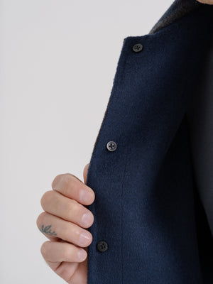The Wool Check Overshirt