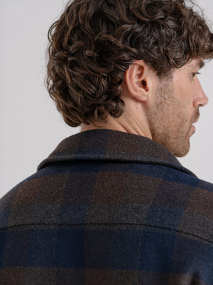 The Wool Check Overshirt