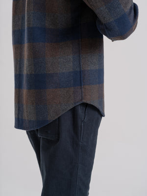 The Wool Check Overshirt