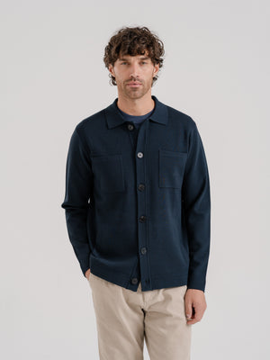 The Knitted Overshirt