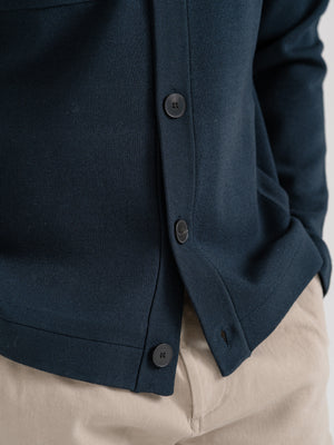 The Knitted Overshirt
