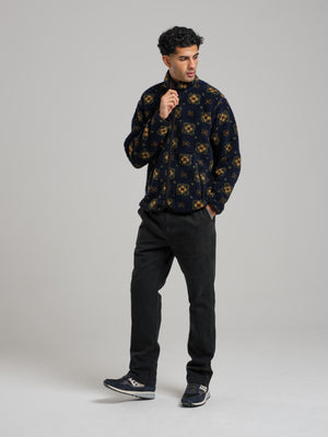 The Patterned Fleece Jacket