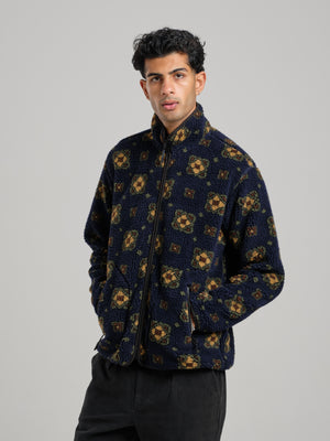 The Patterned Fleece Jacket