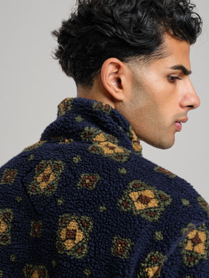 The Patterned Fleece Jacket