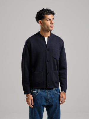 The Knitted Baseball Jacket