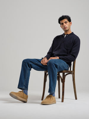 The Knitted Baseball Jacket