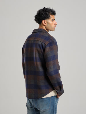 The Wool Check Overshirt