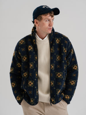 The Patterned Fleece Jacket