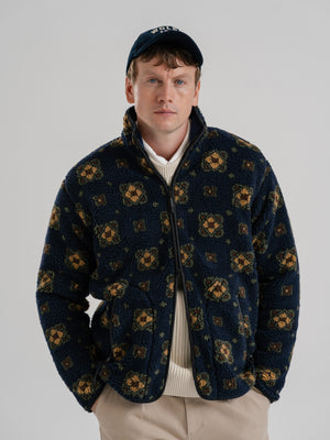 The Patterned Fleece Jacket